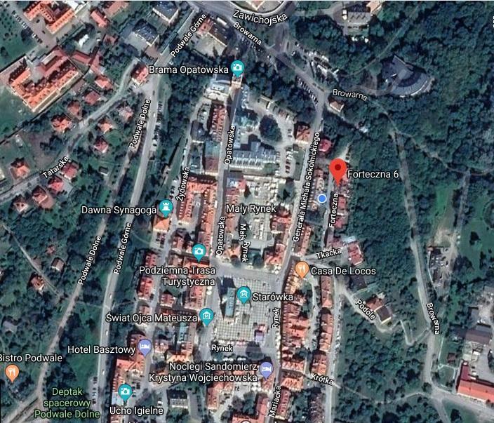 桑多梅日Zielone Wzgorze Na Starowce公寓 外观 照片